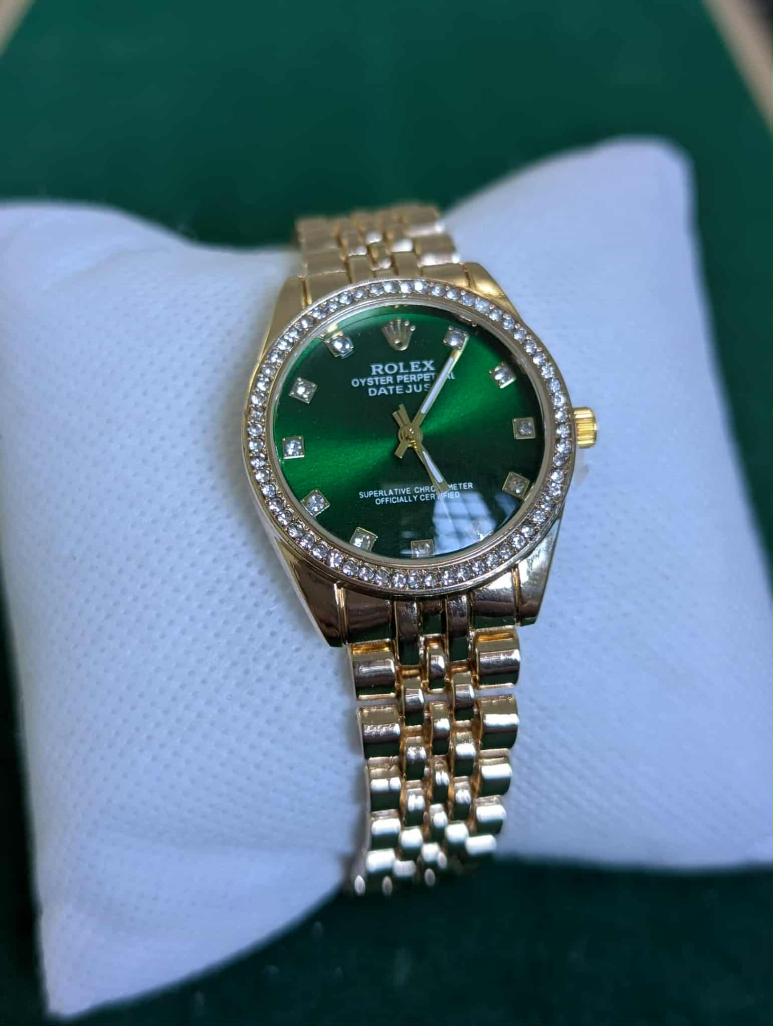Rolex Emerald Gold