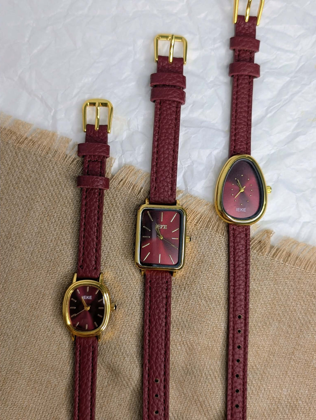 IEKE Burgundy Collection