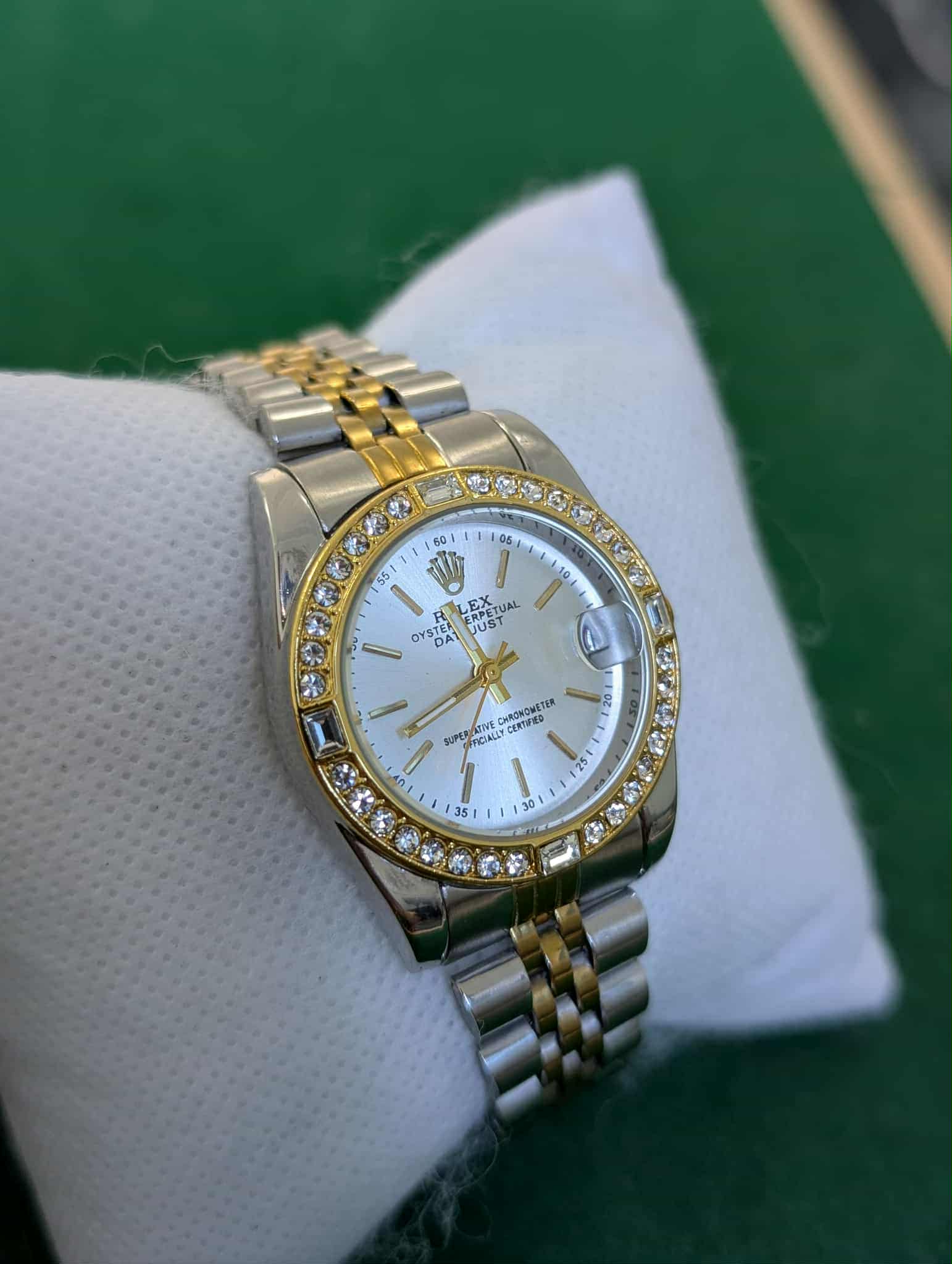 Rolex Datejust Rolesor White