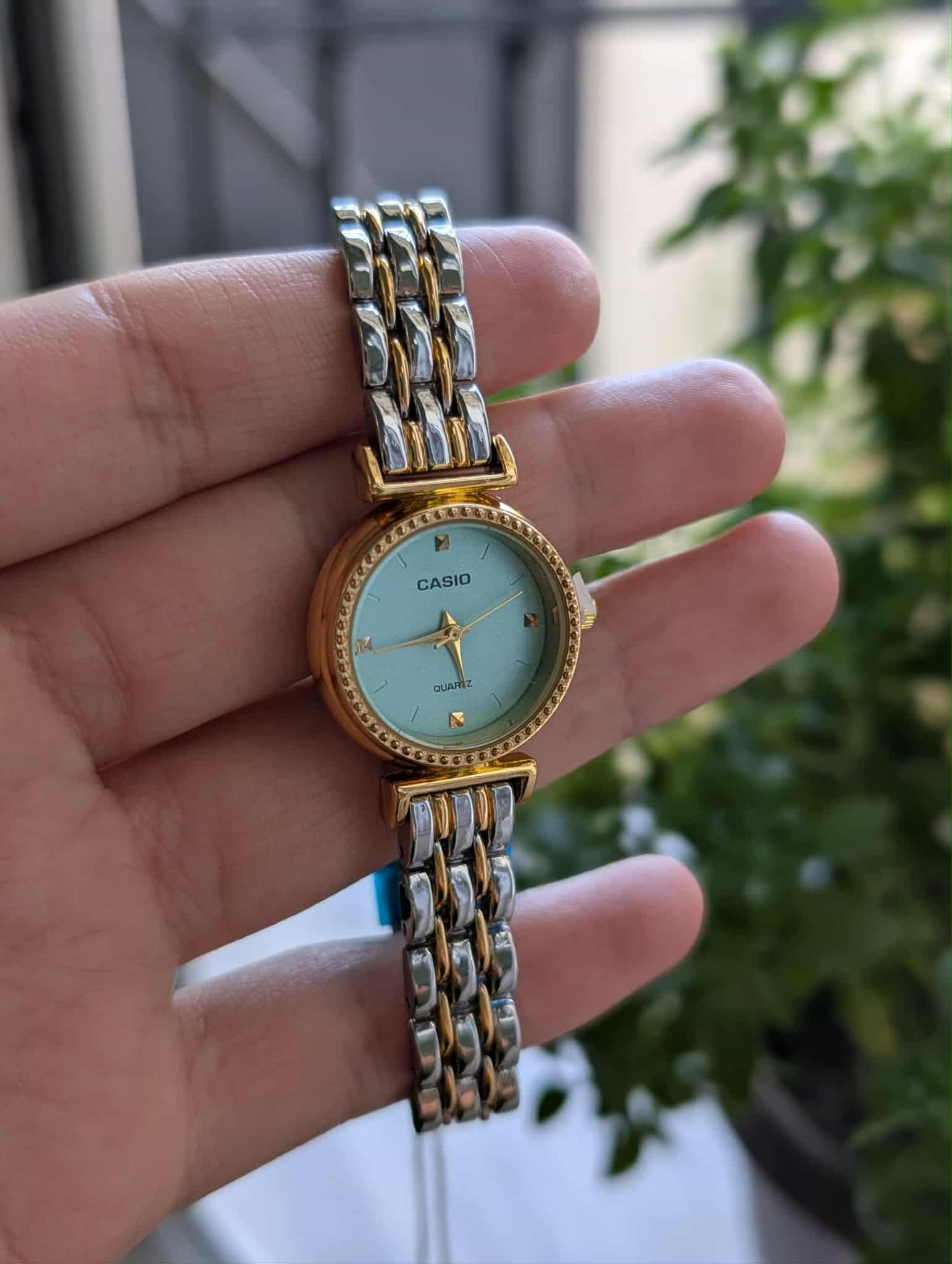 Casio Rétro Céleste Tiffany