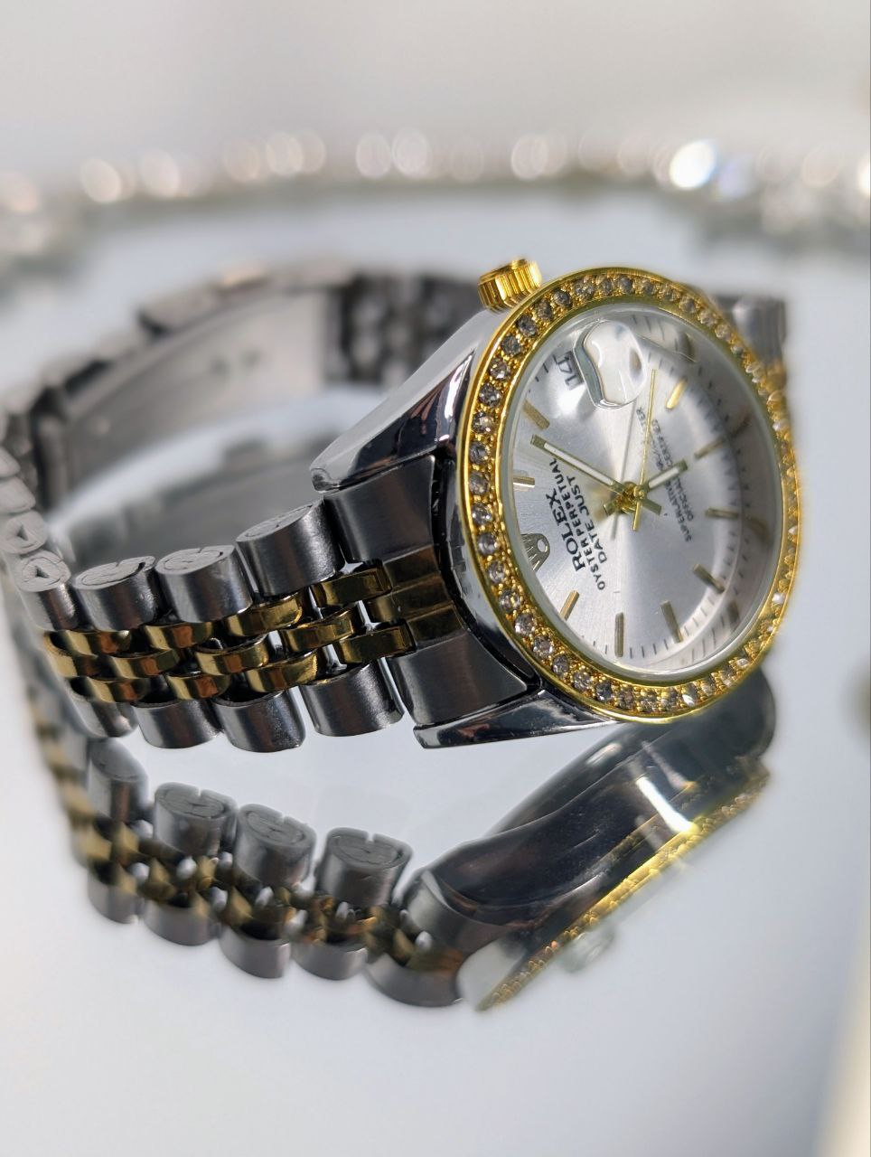 Rolex Datejust Rolesor White